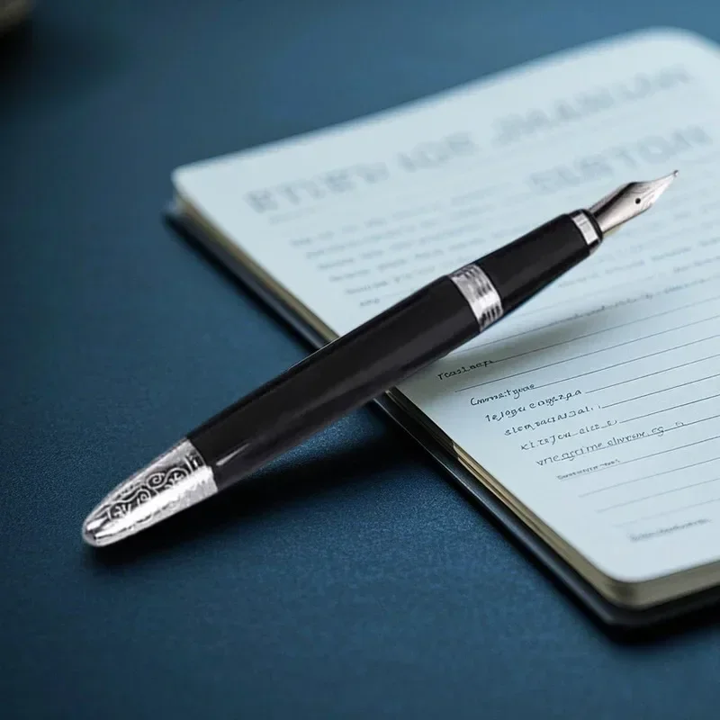 قلم حبر Shenlong طويل بسكين 1.0 مم - تصميم منحوت رائع، تدفق حبر ناعم لممارسة الخط والقرطاسية الهدايا