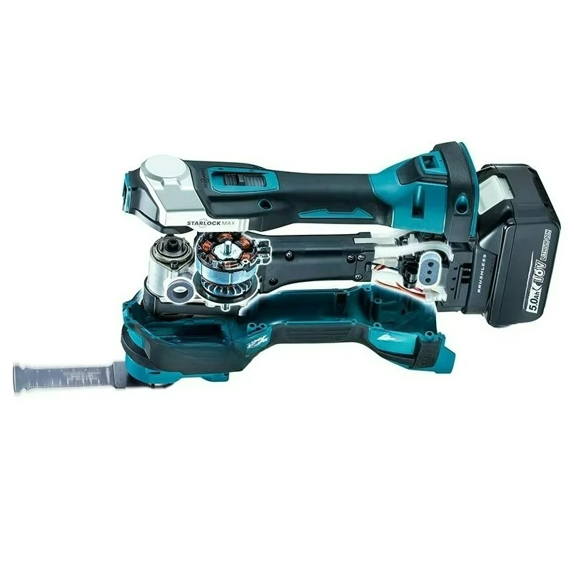 Dtm52Zx1 Household DIY Grade Rechargeable Slide Type Multi-Function Cutting & Grinding Machine Battery Powered Angle Grinder