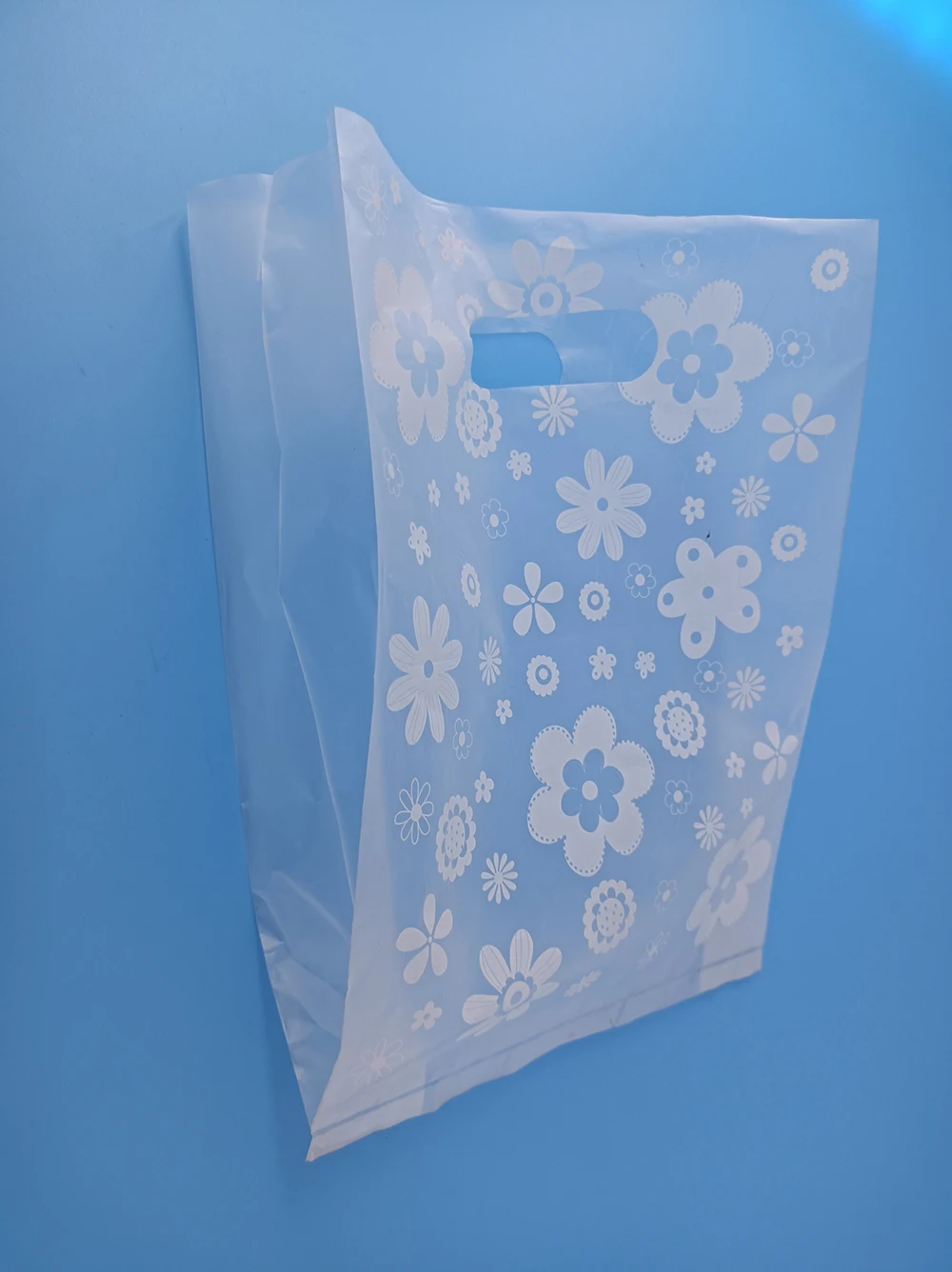 

poly Tote bag Plastic Shopping bag Die Cut Plastic Shopping Bags Grocery bag transparent clothing shopping mall carrier bag