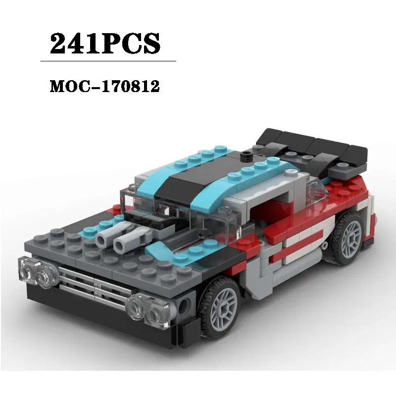 

Building Block MOC-170812 Supercar Car Splicing Assembly Building Block Model 241PCS Puzzle Birthday Christmas Toy Children Gift