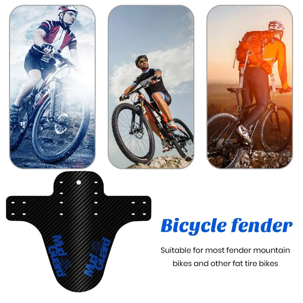 Mtb Mud Guard Mountain Bike Fenders Universal Rear Front Mountain Bike Fender High Strength Heat-resistant Mud Guard for Simple