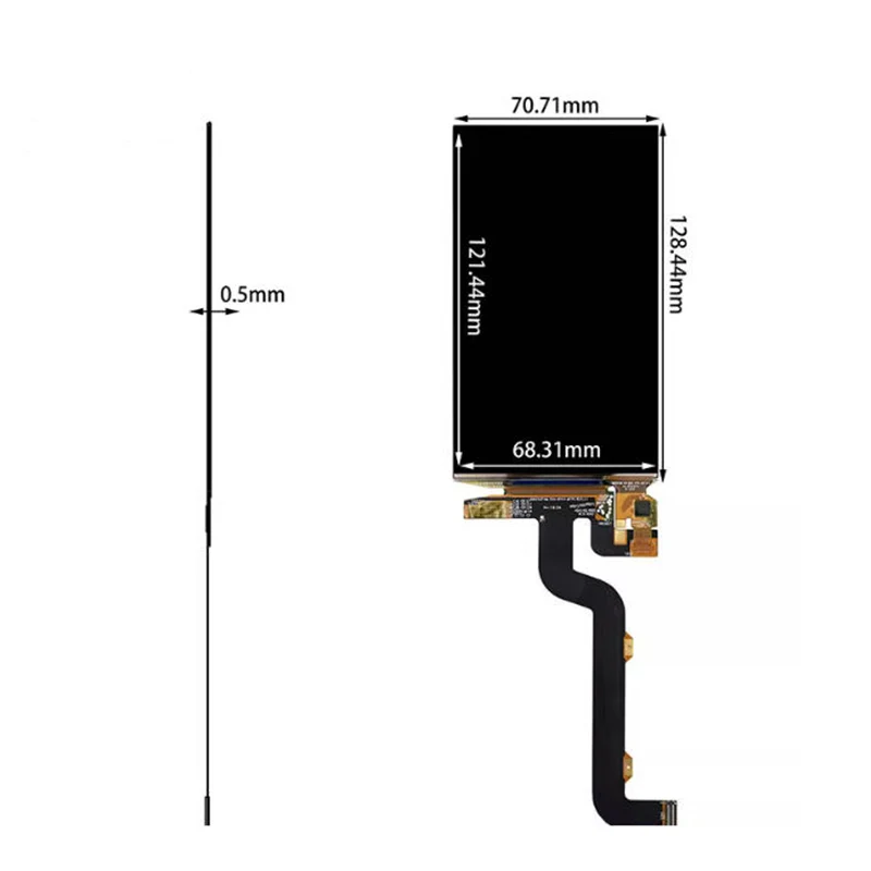 5.5-inch AMOLED high-definition color screen BB055FHM-T00-6P01 MIPI interface with touch 1080 * 1920