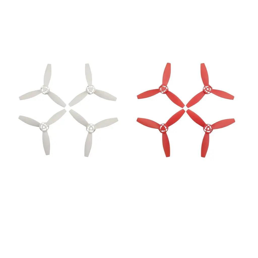High Rigidity Drone Propellers 4 Blade Propeller Rotors Parts Plastic FPV Props for Parrot Bebop 2 Power FPV