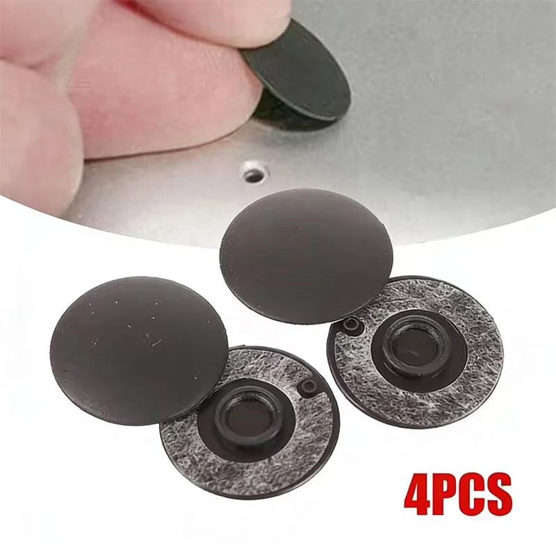 For MacBook Pro A1278 A1286 A1297 13/15/17 Inch, 4pcs Macbook Foot Pad Rubber Feet Laptop Stand