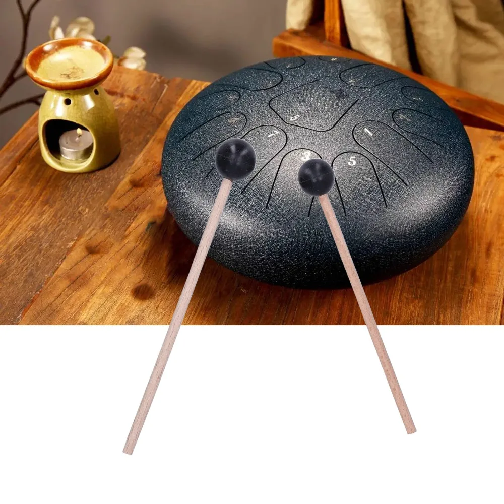 ​With Number Stickers Tongue Drum Finger Sleeves Silicone Easy to hold ​Drumstick Holders​ Black ​Percussion Finger Covers​