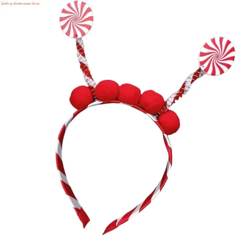 F92D Halloween Hairband Soft Lollipop Hairhoop زي ملحق للأطفال البالغين