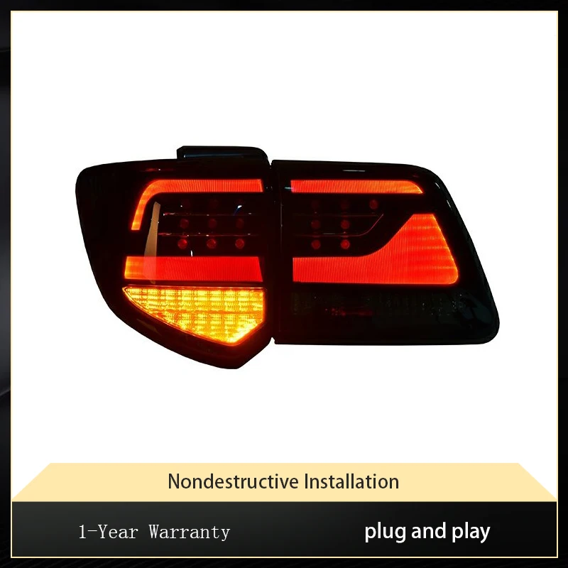 Car Lights For Toyota Fortuner 2011-2015 Taillight LED Upgrade Highlight Projector Bifocal Lens Accessories Lamp Tool