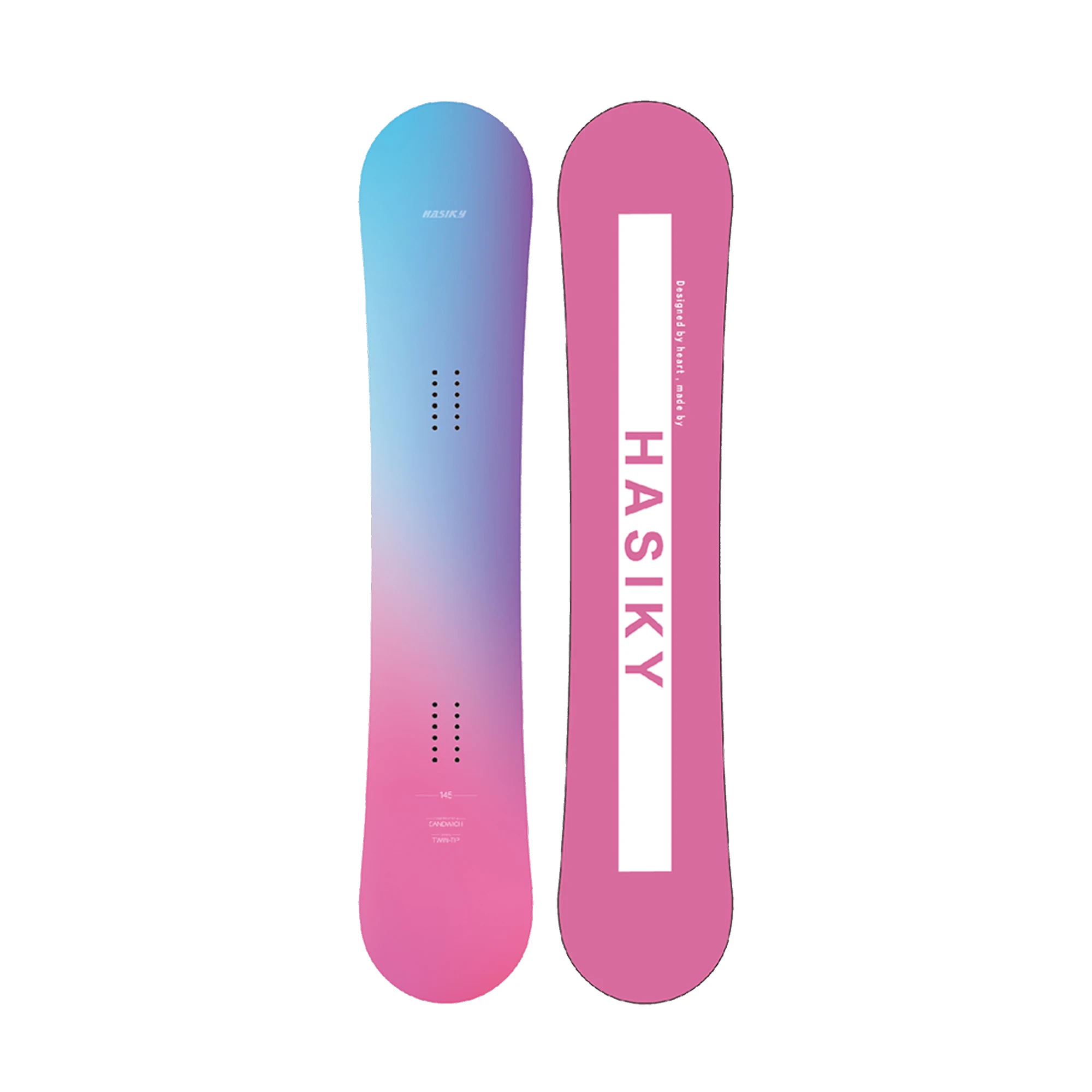 Hasiky Customized Twin Tip Snowboards