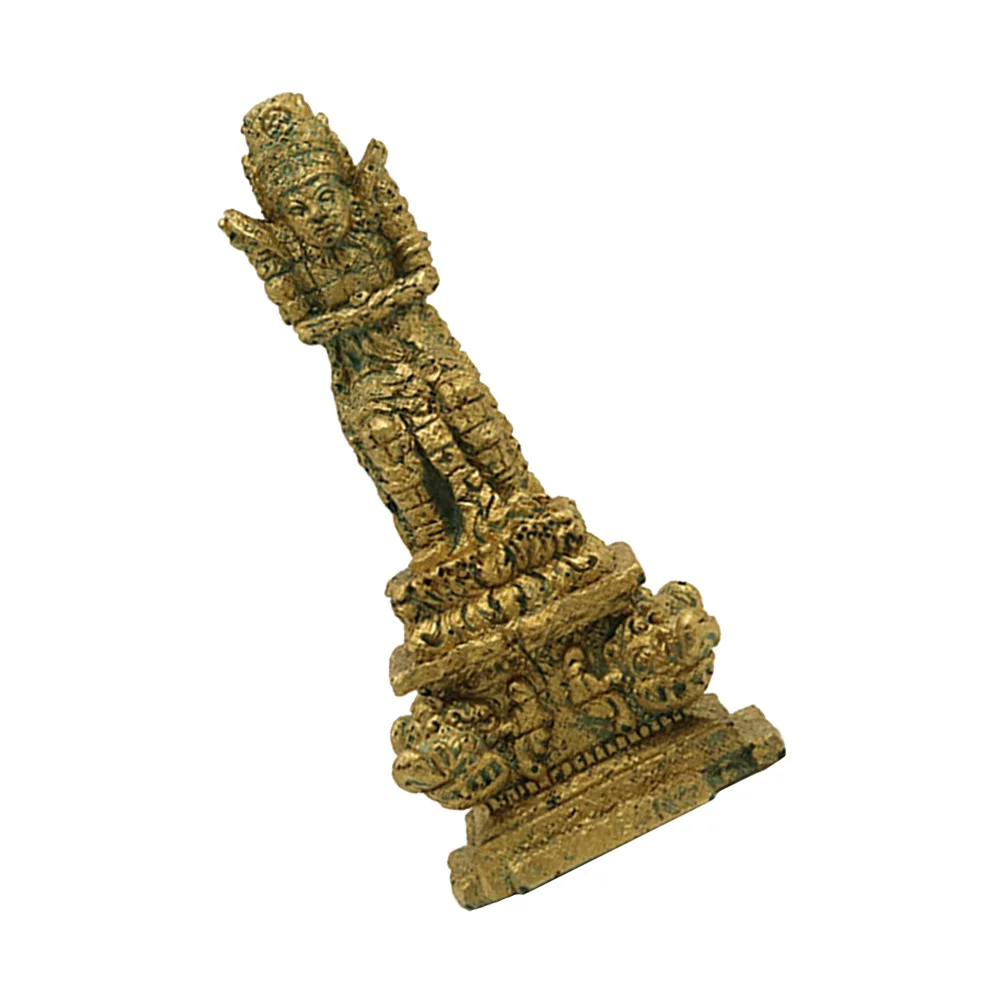 

Egyptian Statue Fish Tank Adornment Premium Resin Ancient Egyptian God Aquarium Decor Landscaping Ornament Fish Tank Adornment