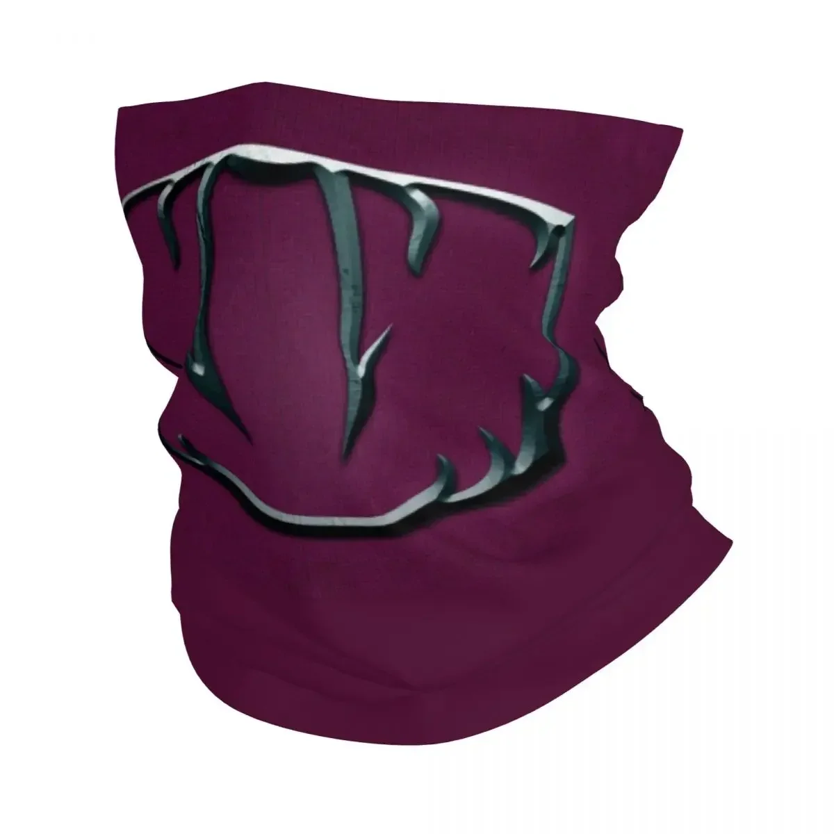 Mileena Mortal Kombat Bandana Winter Neck Warmer Men Windproof Wrap Face Scarf for Hiking Scorpion Sub Zero Gaiter Headband