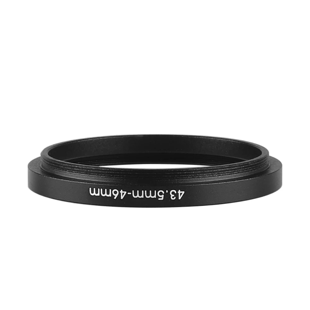 Aluminum Step Up Filter Ring 43.5mm-46mm 43.5-46mm 43.5 to 46 Filter Adapter Lens Adapter for Canon Nikon Sony DSLR Camera Lens