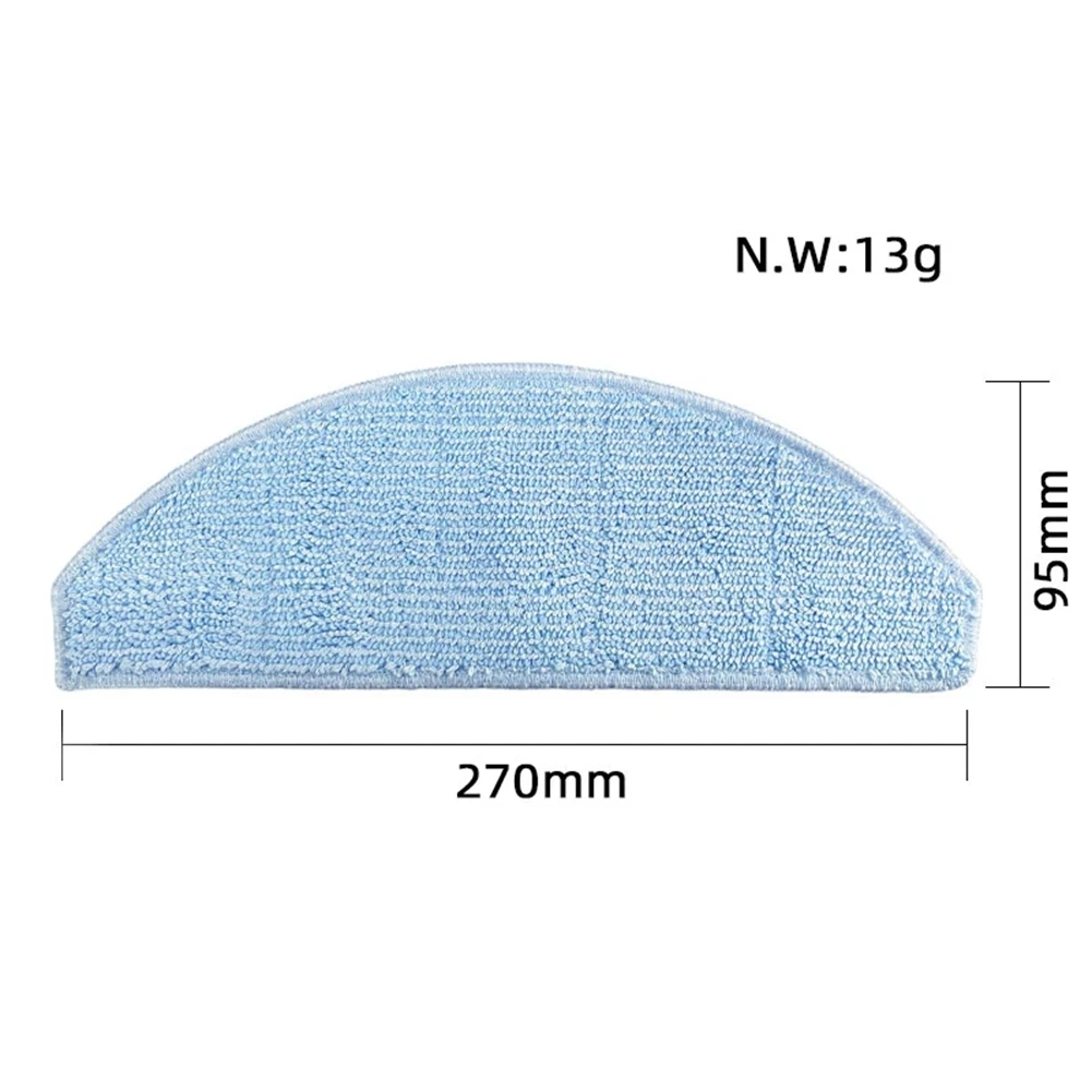 For Cecotec Conga 8090 Ultra Robot Vacuum Cleaner Spare Mop Rag Cloth Wipe Replacement Accessories Parts