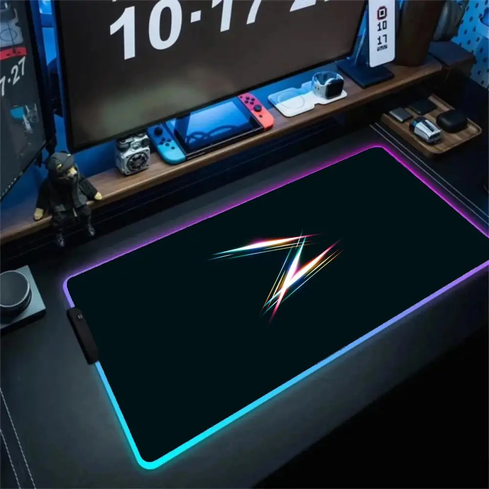 

Claw Marks Mouse Pad XXL RGB Gaming Mouse Pad Gamer Accessories Large LED Light Mousepads PC Computer XL Desk Mat with Backlit