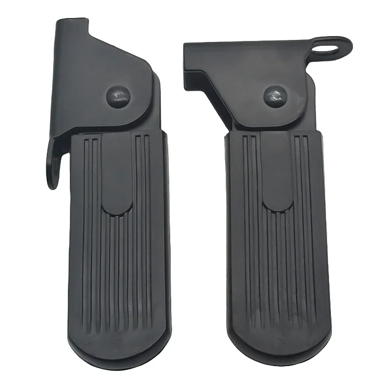 

1 пара электрического мопеда, передняя педаль скутера, передняя складная педаль, опорная накладка для ног, утолщенная стальная пластина, аксессуары