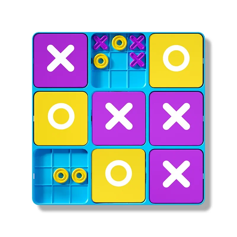 لعبة اللوحة الجديدة Ultimate Tic Tac Toe 9 ألعاب في 1! لوحة كبيرة وصغيرة للاعبين XO Chess ألعاب سطح المكتب المضحكة للأطفال البالغين #6