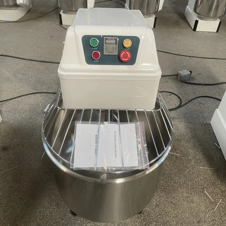 Hot Sale Powerful Spiral Dough Mixer With Double Action and Double Speed,High Working Efficiency