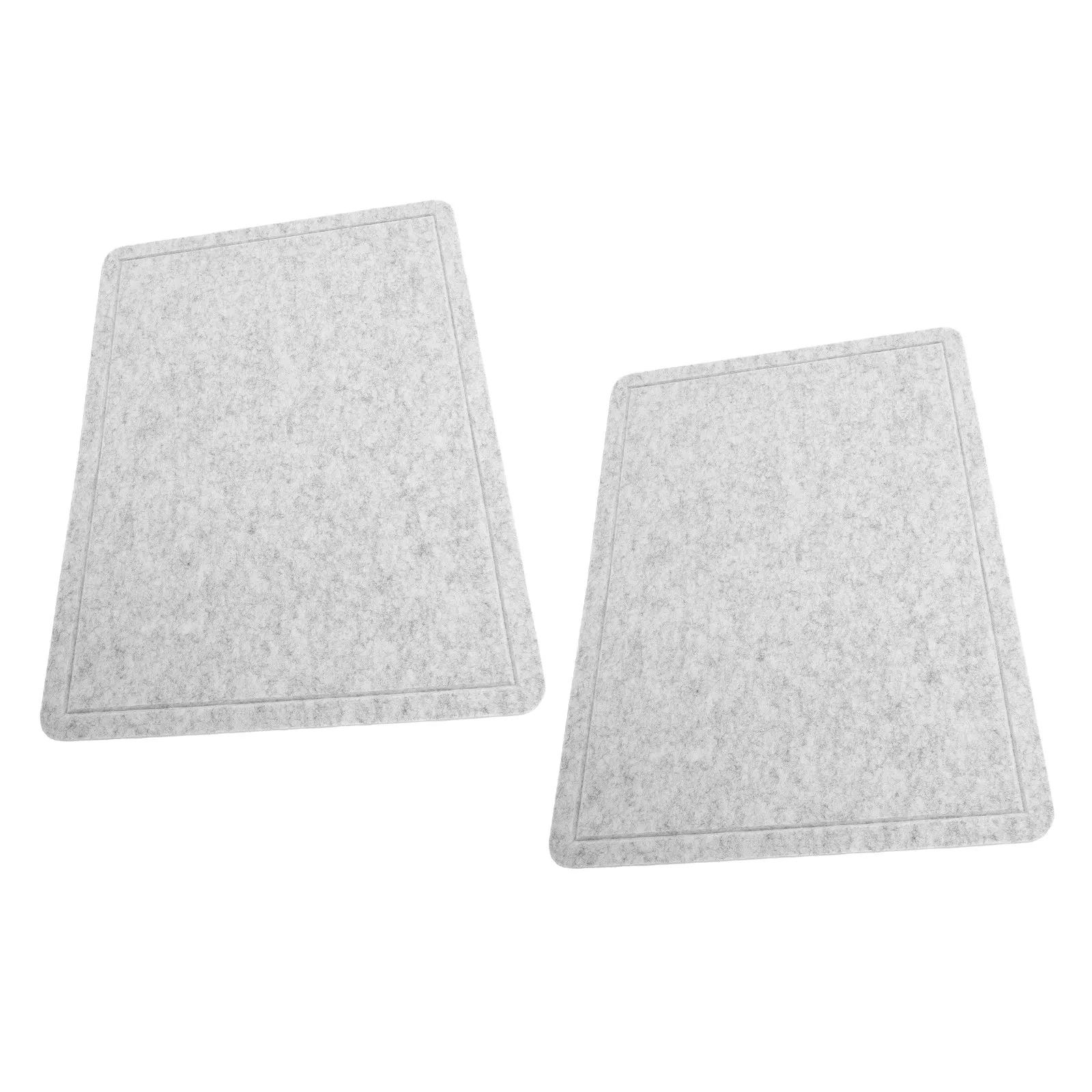 

2Pcs Felt Puzzle Board for Kids Non-Slip Portable Mat for Jigsaw Puzzles Tabletop Organization Home School Use Quiet Play