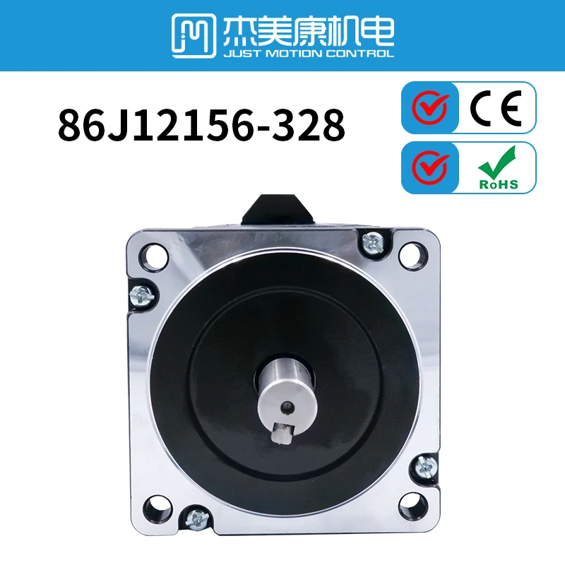 

Nema 34 Stepper Motor 3 Phase Step Angle 1.2 degree 7.8Nm Holding Torque 2.8A JMC 86J12156 Motor for Wooden cutting machine