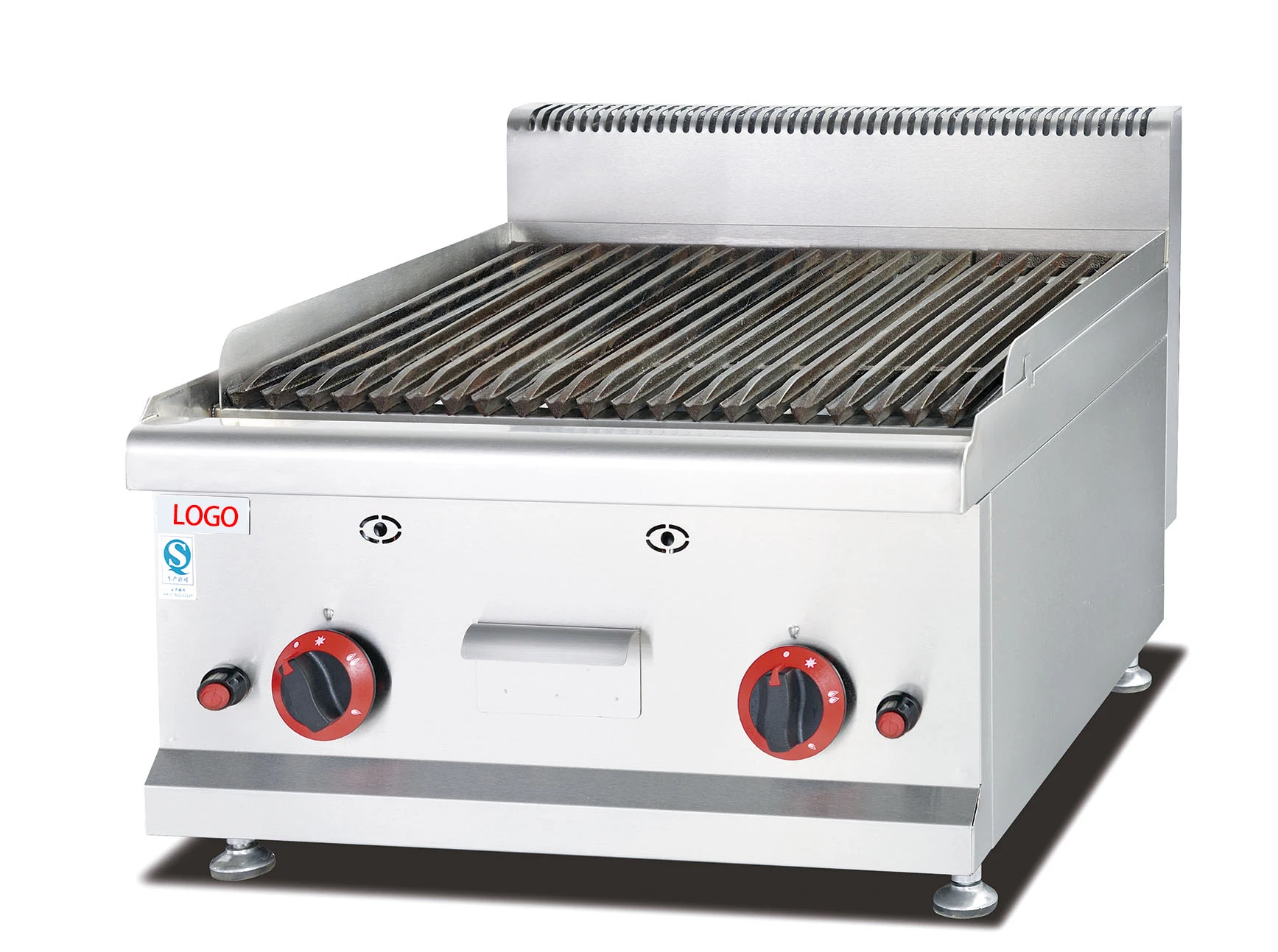 Commercial Gas Lava Grill Kitchen 201 Stainless Steel Grill Industrial Black Rock Grill Lava Steak Stone