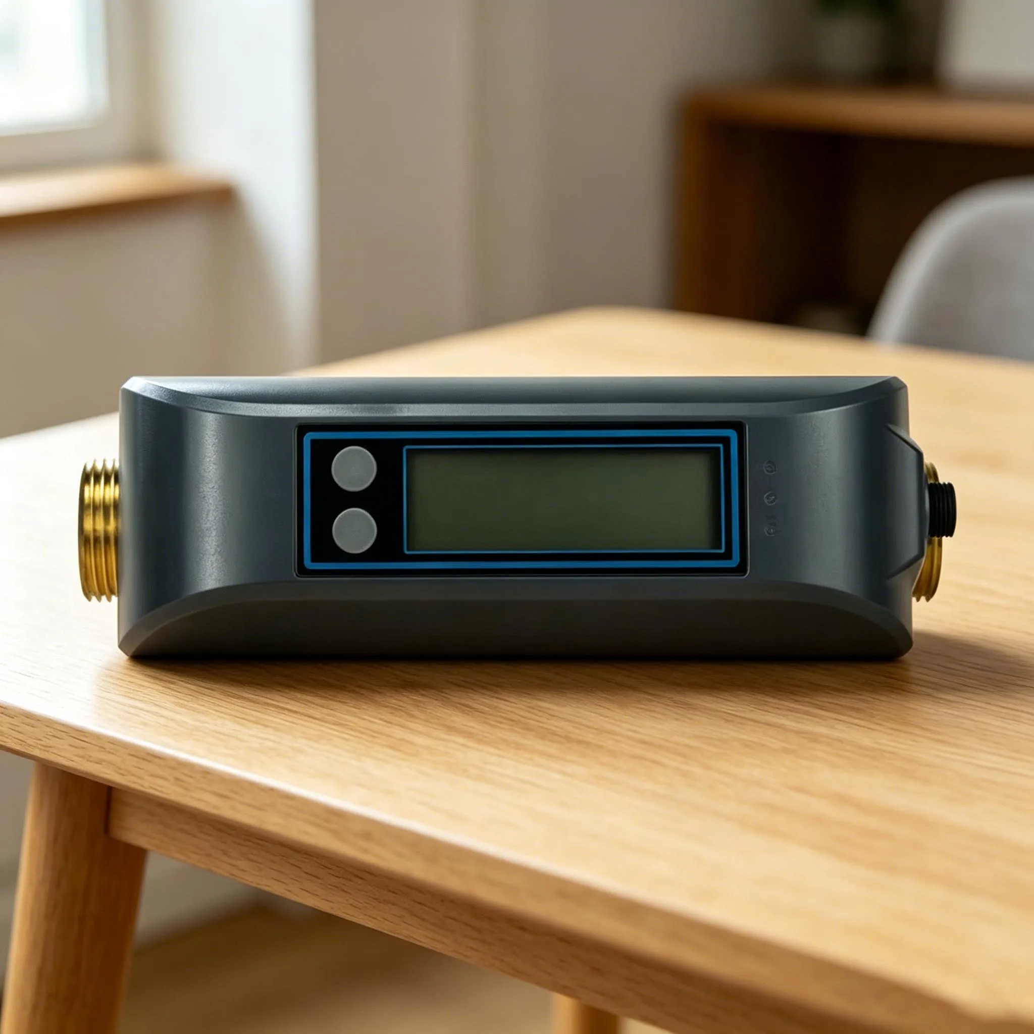WiFi Water Flow Rate and Water Meter DN20 Dual-Band Flow Rate Meter LCD Display Home Water Management Device Remote APP Control