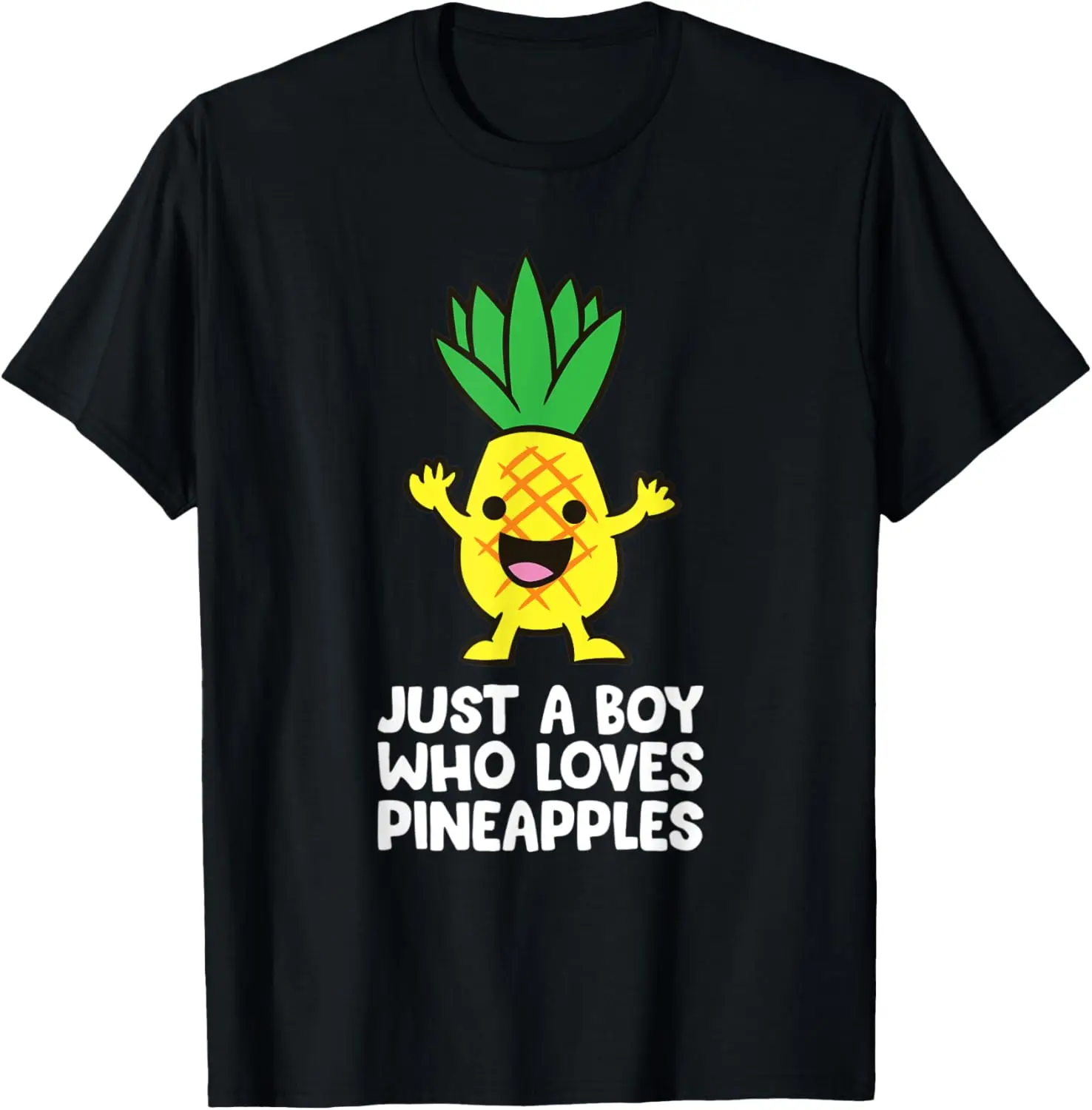 

Just a Boy Who Loves Pineapples T-Shirt