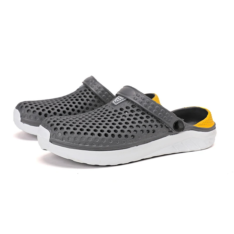 YUYIN Summer Outdoor Men's Slippers Fashion Comfortable Sandals Breathable Non-slip Beach Shoes Lightweight Soft Garden Shoes view 3
