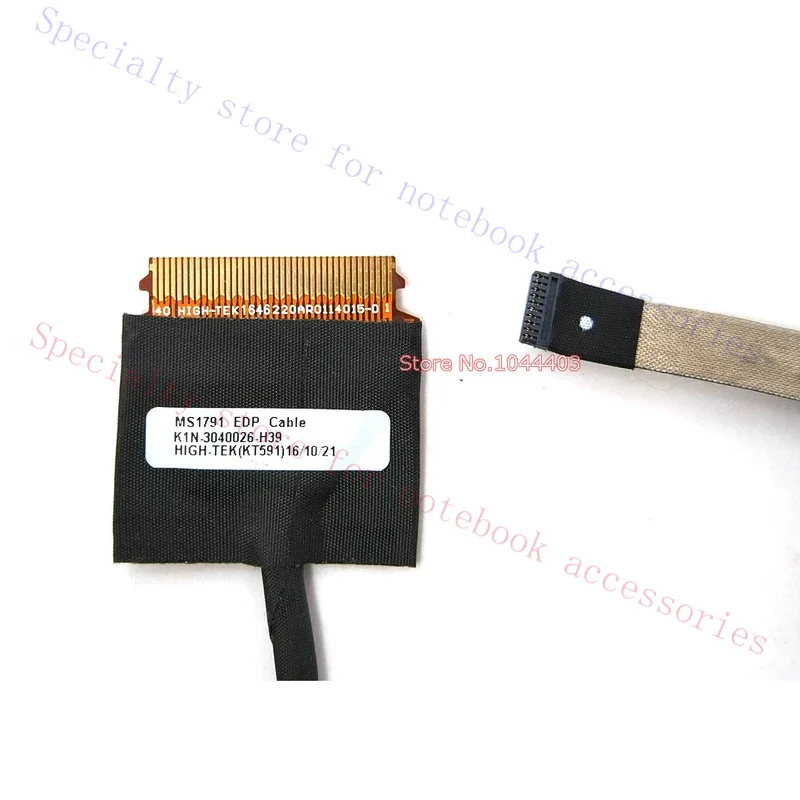 New For MSI GE72 PE70 2QD 2QE 2QF 6QE GT72S 6QD 6QE 6QF MS-1791 MS1791 EDP LCD Video Cable K1N-3040026-H39 30Pins
