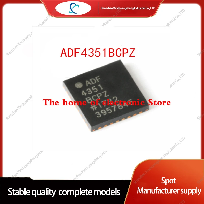 

2PCS ADF4351BCPZ-RL7 ADF4351 Integer N, Clock/Frequency Synthesizer (RF) IC 4.4GHz 1 32-VFQFN Exposed Pad, CSP