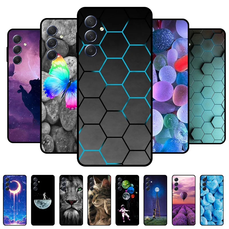 For Samsung Galaxy S23 FE Case Shockproof Flower Back Cover For Samsung S23 FE S23FE astronaut Soft Silicone Phone Fundas Bumper