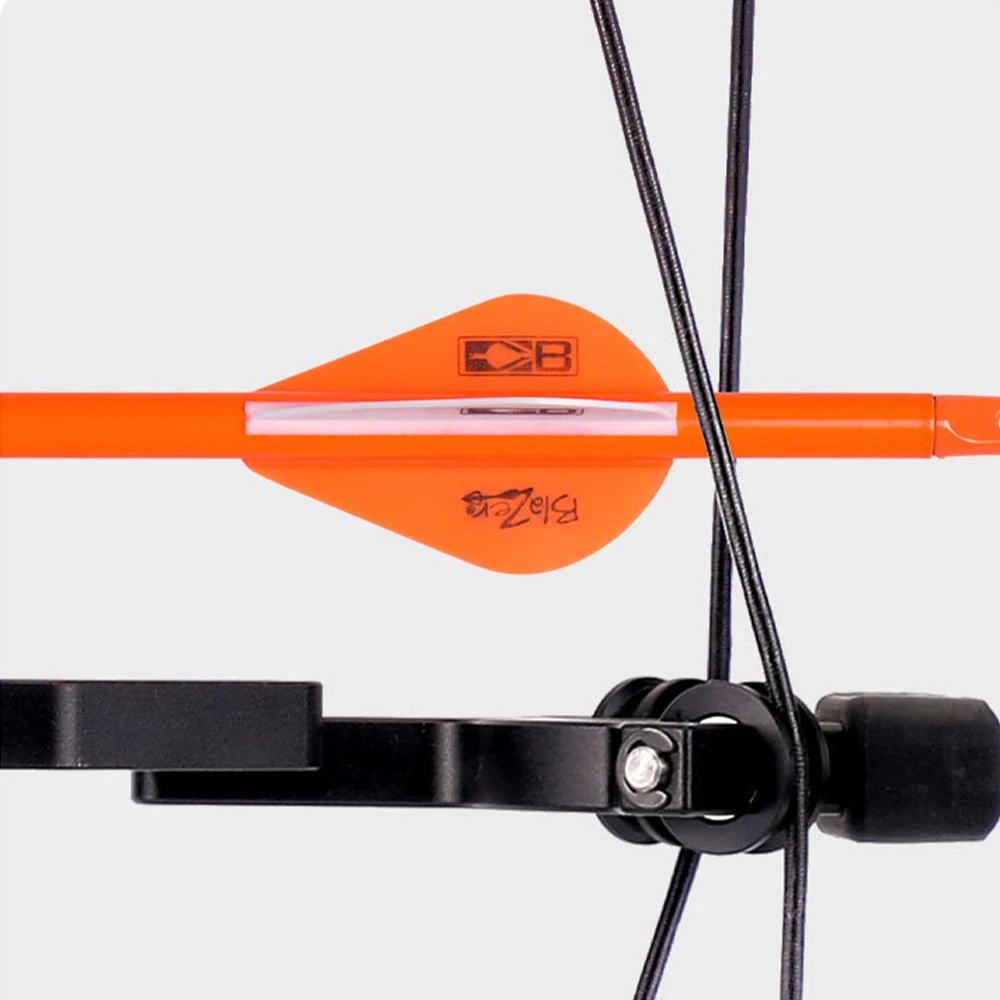 50 قطعة المطاط الرماية Fletches 2 بوصة السهم دوارات البلاستيك ريشة الرماية Fletching السهم القوس الصيد DIY بها بنفسك اكسسوارات