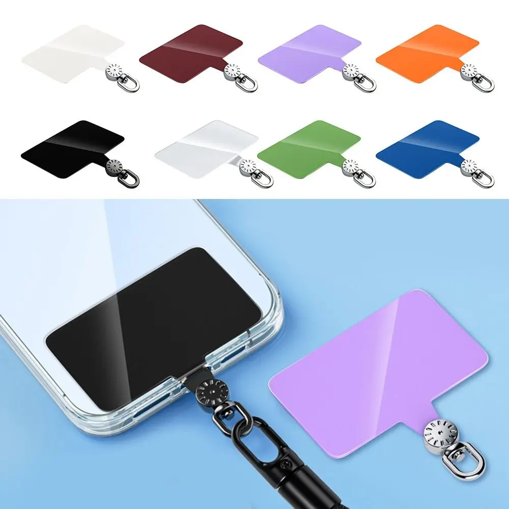 Ultra-thin Phone Lanyard Clip Patch Anti-fall Anti-lost Cord Rope Card Snap Strap Replacement Gasket Phone Case Hanging Rope