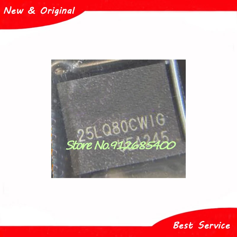 

10 шт./партия GD25LQ80CWIG 25LQ80CWIG WSON8 новые и оригинальные Фотообои