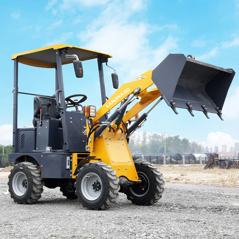 China LANDWARD Multi-Purpose Loader Wholesale Customized For Sale New Energy 500 KG Home Use 4WD Zero Emissions Electric Loader