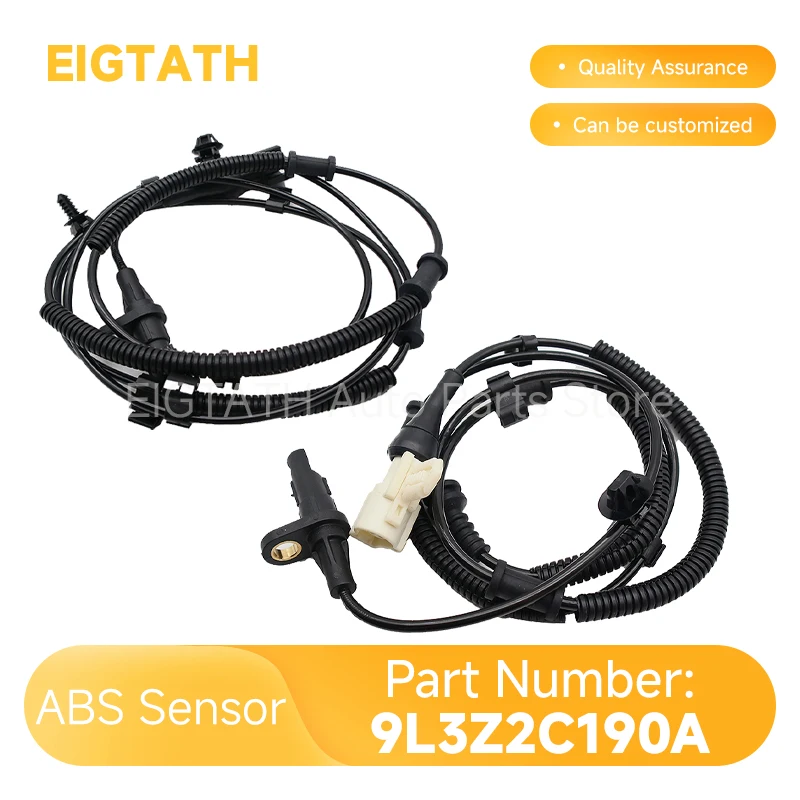 

Rear Wheel ABS Wheel Speed Sensor For Ford F-150 P415 Expedition U324 Lincoln Navigator U326 2007–2014 9L3Z2C191A 9L3Z2C190A