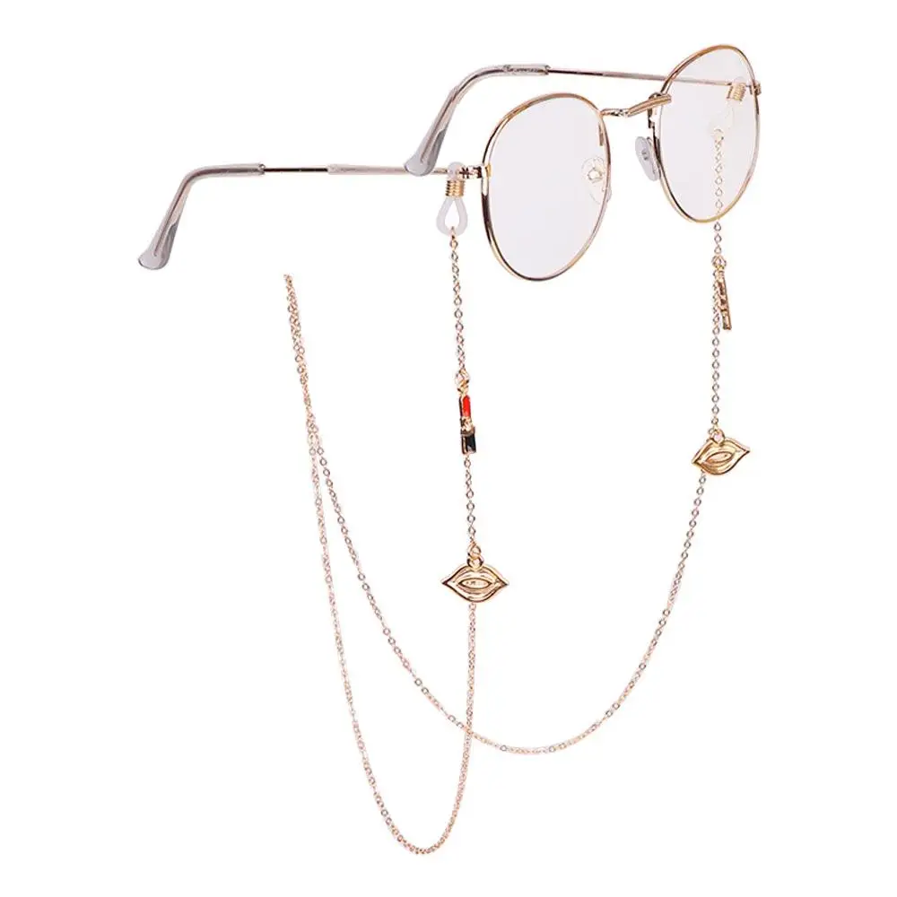 

Eyeglass Reading Copper Lipstick Women Eyeglasses Holder Glasses Chains Necklace Sunglasses Rope Strap Spectacles Chain