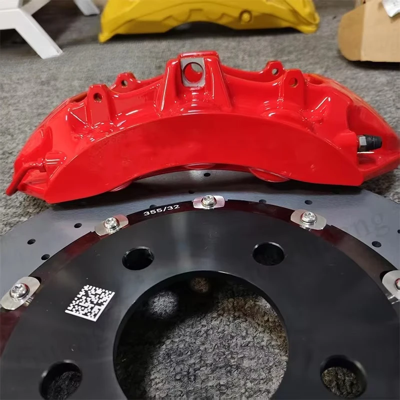 Corolla Cross Custom Logo V6 CCB Long Fiber Ceramic Disc Racing Brake System Caliper Kit