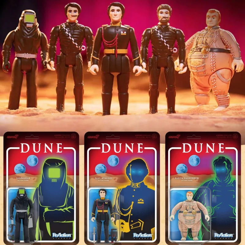 

Original Super7 Dune Reaction Figure Movie Paul Atreides David Lynch Toy Collection Gift Doll Halloween Birthday Toy Gift ﻿