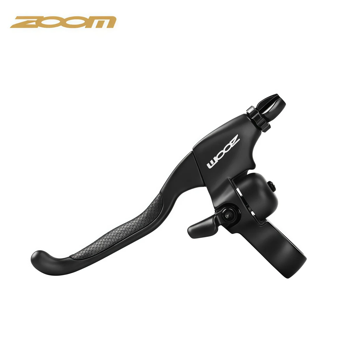 مجموعة رافعة فرامل الدراجة من ZOOM Stealth Bell من الألومنيوم 6061 Universal V / C / مقبض فرامل قرصية تصميم مريح (165 × 90 × 22 مم)