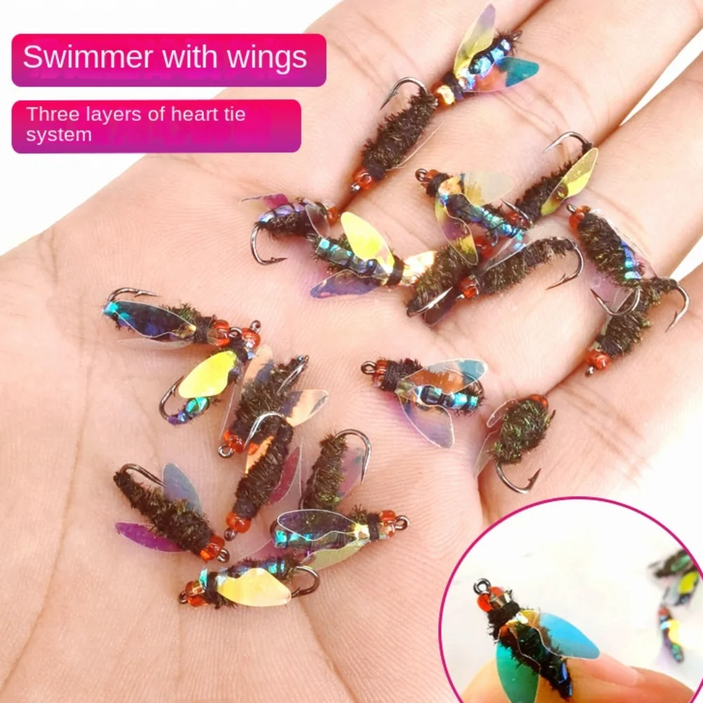 1/5PCS Flies Tackle…