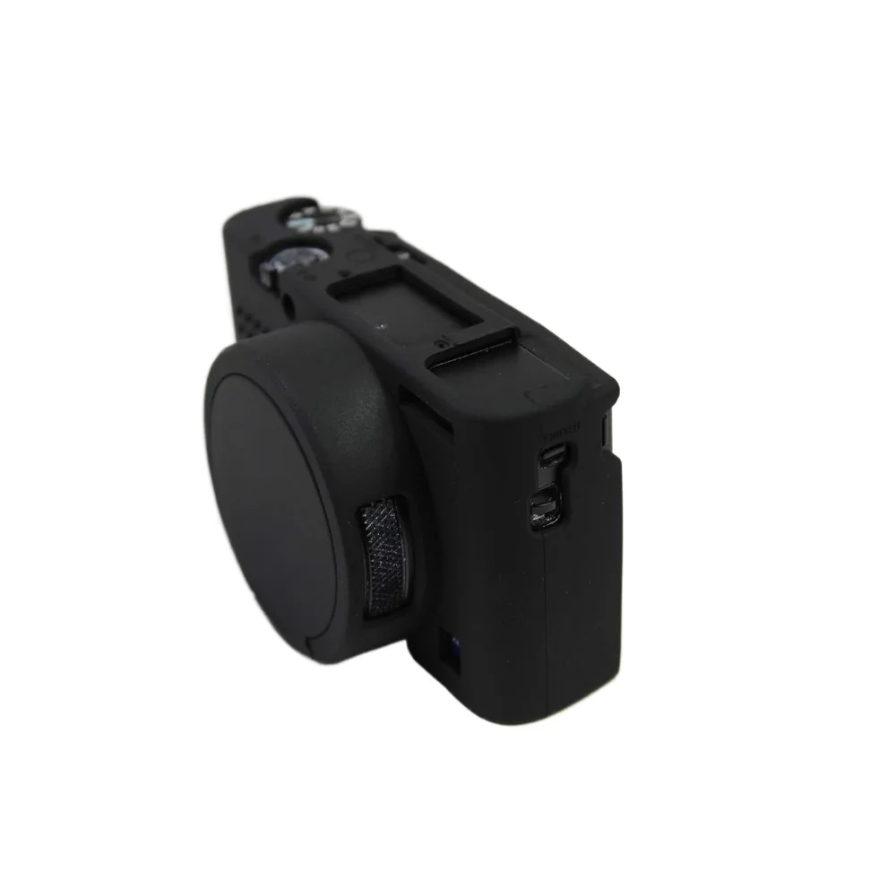 Miękkie silikonowe etui gumowe, do Sony RX100 VII, pokrowiec ochronny na aparat RX100 VII + darmowa folia hartowana — zdjęcie produktu 6