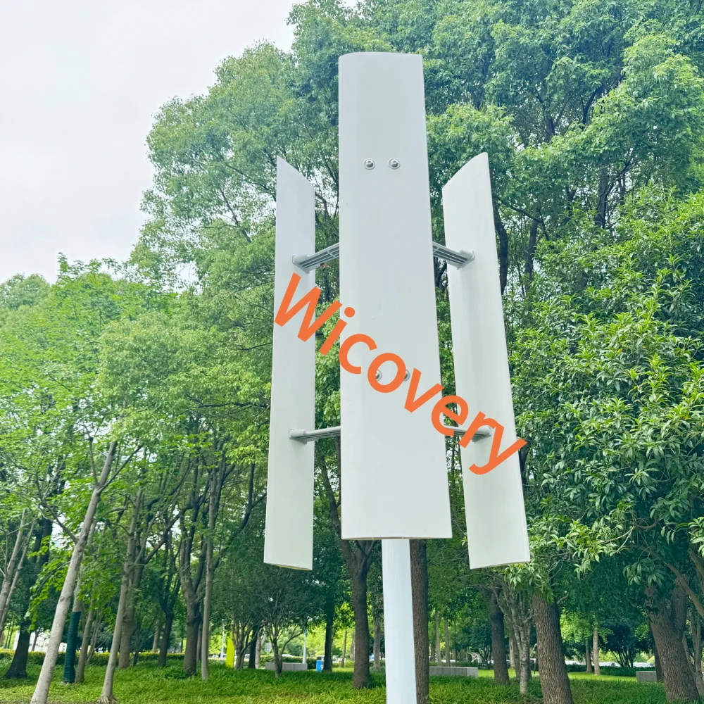 5KW 8KW 10KW Vertical Axis Magnetic Levitation Wind Turbine Free Energy Low Speed Low Noise Household Farm 220V 5000W 8000W