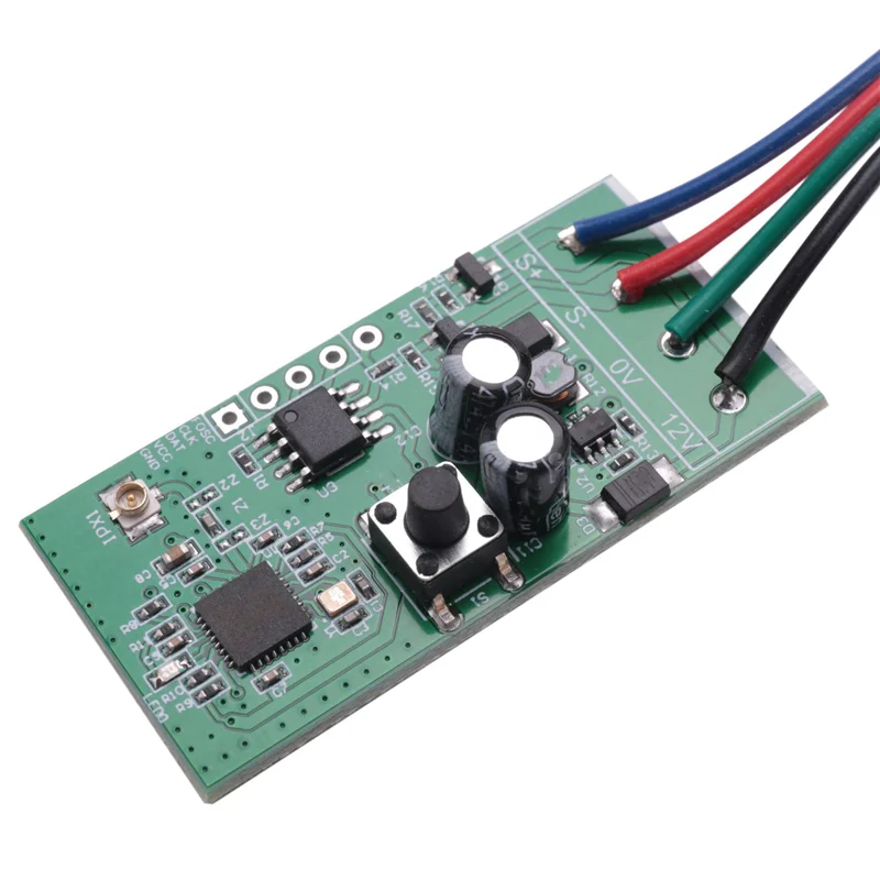 B44C 3X 12V Wifi Smart Switch Electronic Lock Door For Ewelink APP Works With Alexa/Google Home Smart Home Automation Modules