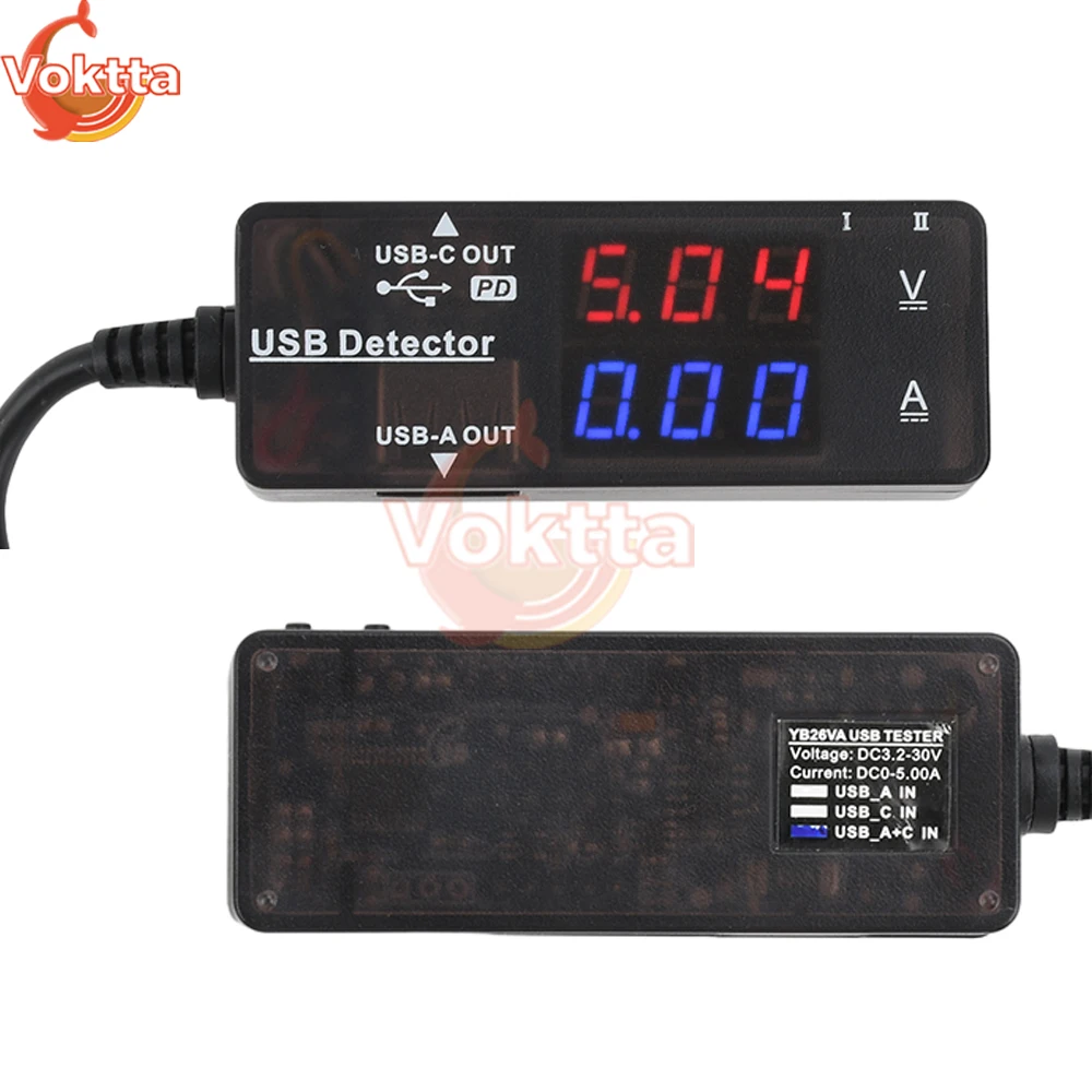 USB A+C Tester 0.28