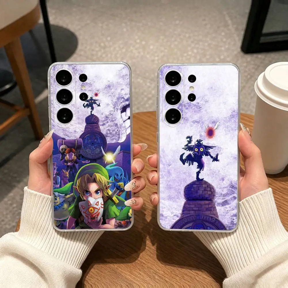 Funda Transparente para Teléfono con Diseño de The Legends of Z-Zeldas para Samsung S25, S24, S21, S22, S23, S30, Ultra, S20, Plus, Fe