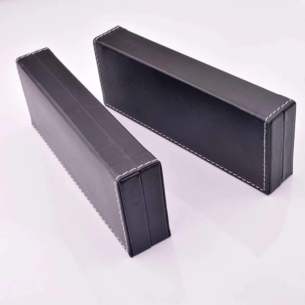 

2 Pcs Gift Pen Box Travel-friendly Container Fashion Portable Stationery Pencil Holder Case for Business Fashionable