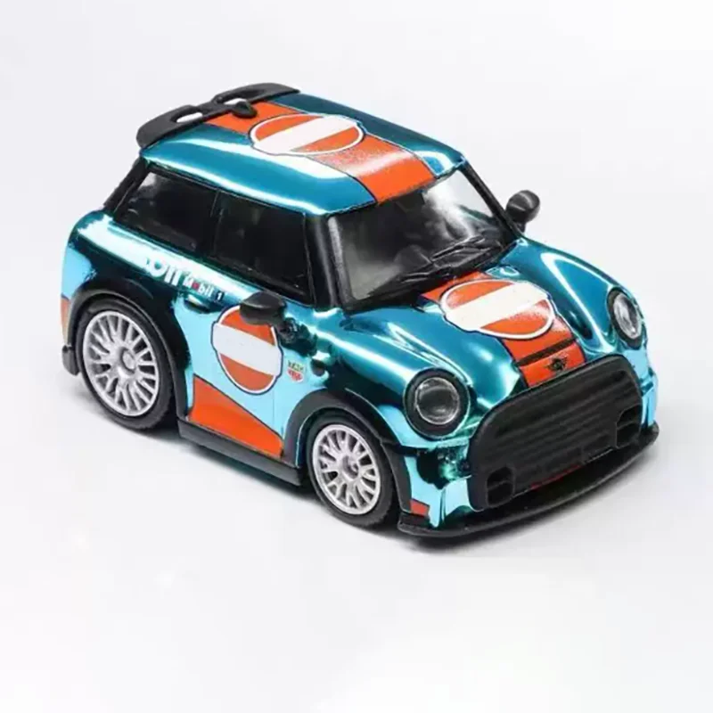 Demon King Auto 1:64 Mini Cooper Q Version Series Vol.3 Alloy Car Model Simulation Toy desktop Collection Gift Static Display