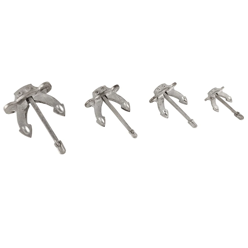 1PCS Metal Alloy Hall Anchor 69x41x16mm 52x32x13mm Moveable Anchor Accessories for RC Simulation Ship Assembly