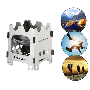 Tragbarer Titaniumschleifen im Freien Campingofen, ultraliger faltender Holzofen, Fischereiherd und Wandern 6 Hauptverkäufe Titan -Sandpapier - №6