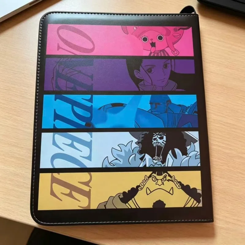 Luffy Zoro Card Binder Anime One Piece Roronoa Nami Photo Album