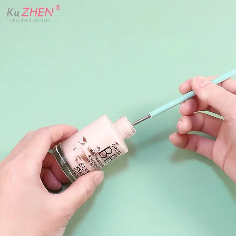 Picture 7: 1PC Silicone Mini Spatula Cosmetic Scraper Double-headed Scraper Baking Scraper Silicone Scraper Jam Spatula Makeup Kit